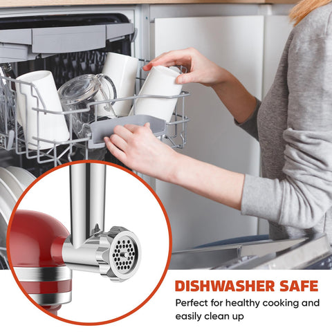 GVODE dishwasher-safe attachments reduce post-cook cleanup time.