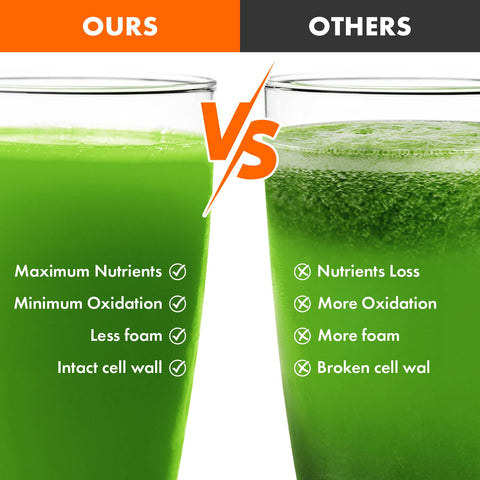 GVODE juicer attachment filter demonstrates juice clarification and flavor preservation.