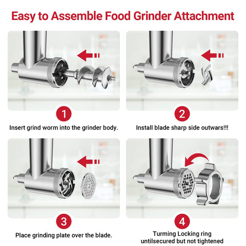 GVODE kebbe meatball maker attachment for authentic kebbe shaping