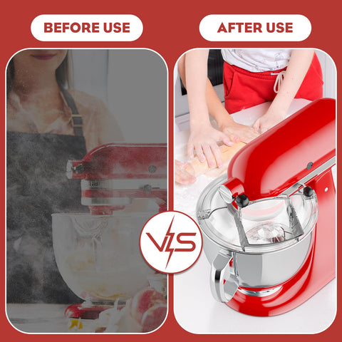 GVODE shield compatible with stainless steel bowls for versatile use