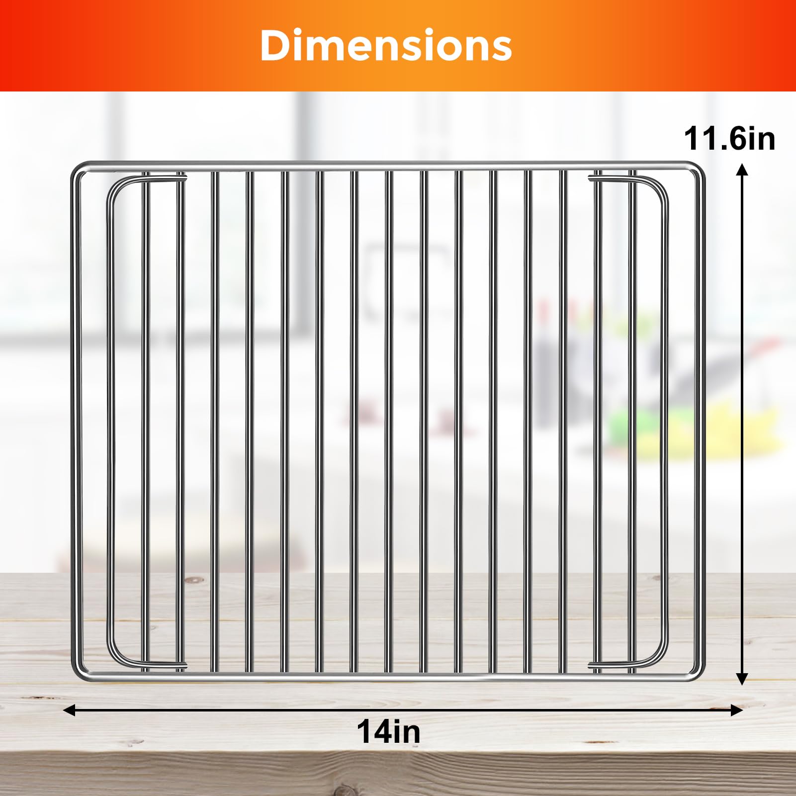 GXF air-fryer-rack mesh-design enables even heat circulation for crispy results.