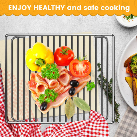 GXF crisper-basket provides healthier fried foods with less oil.