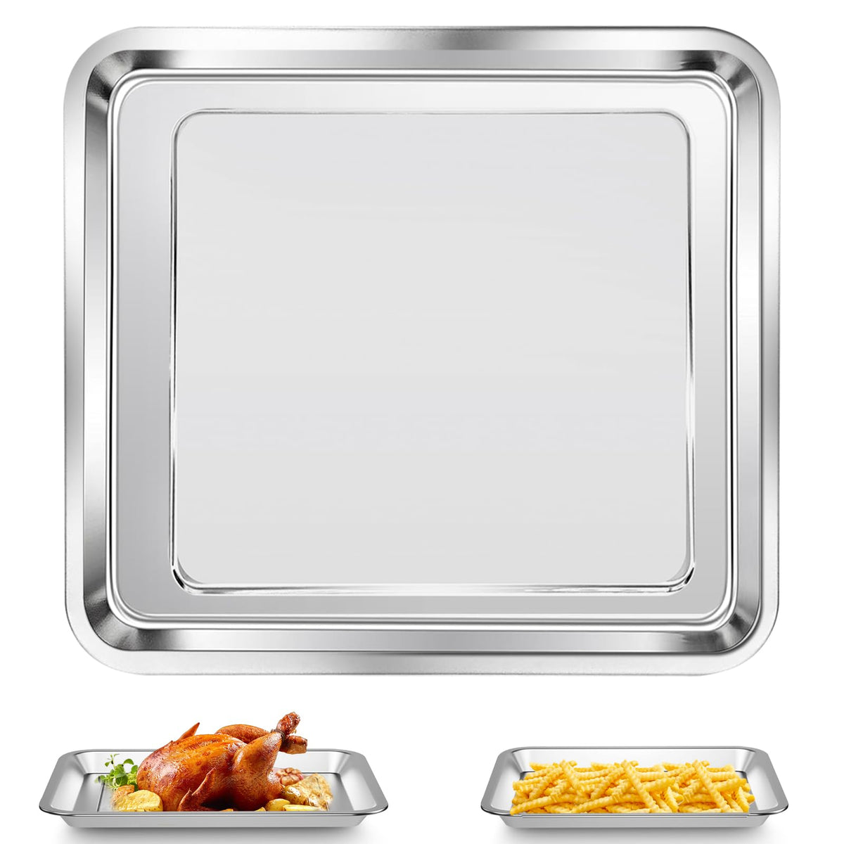 GXF Nuwave Bravo 12in grill pan top view showing even surface for searing