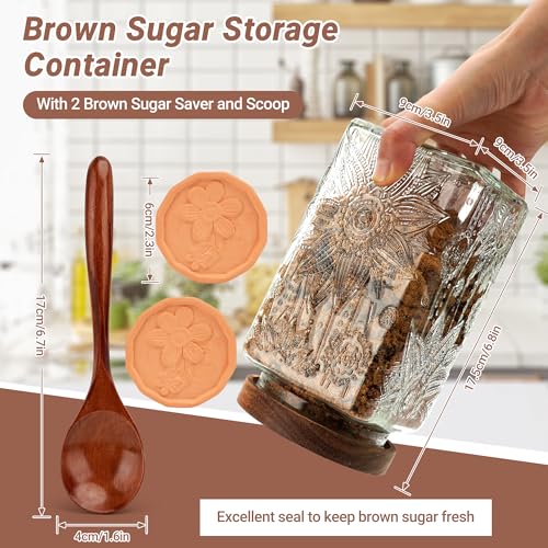 Gxiufen sugar savers flower-shaped to keep moisture balanced.