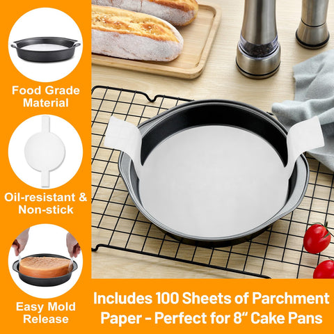 Gymdin parchment paper included for quick release and easy cleanup.