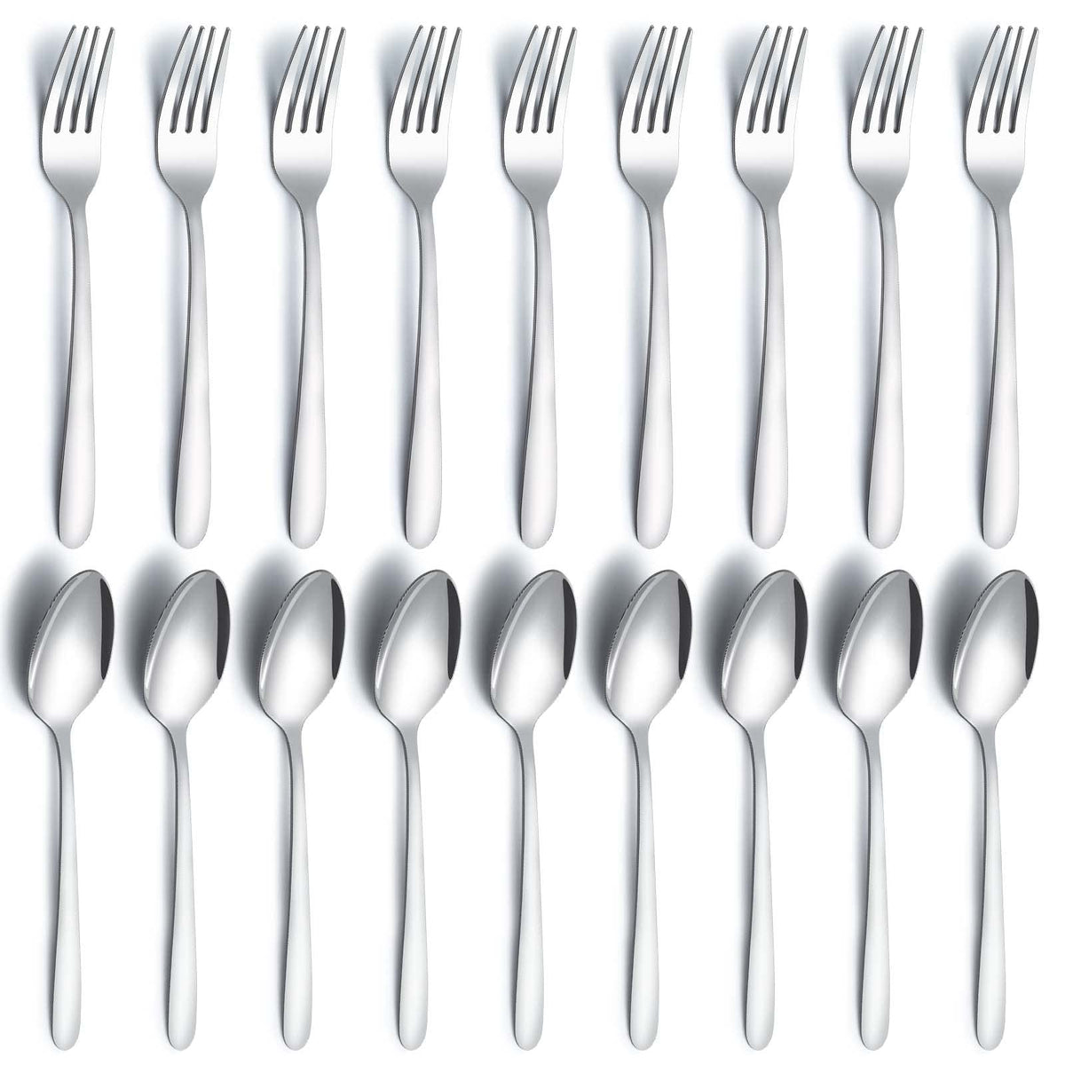 Gymdin 24-piece forks and spoons set for everyday meals