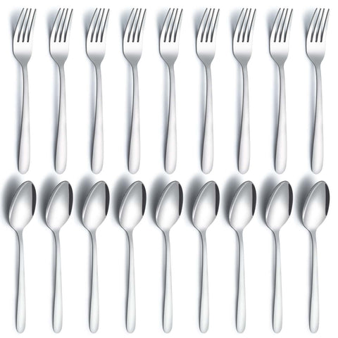 Gymdin 24-piece forks and spoons set for everyday meals