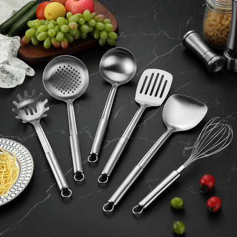 Gymdin 6-Piece Set whisk quickly emulsifies sauces and dressings