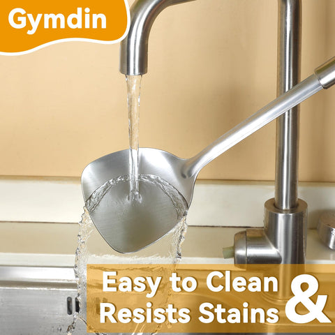 Gymdin 7-piece pasta server helps toss and serve pasta effortlessly.