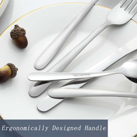 Gymdin dishwasher-safe flatware for easy cleanup