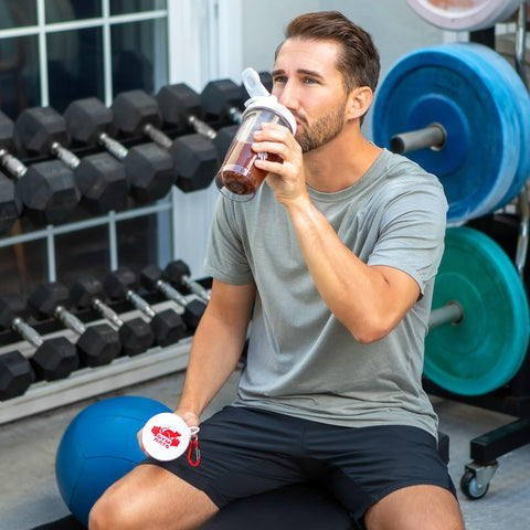 GYM RATS four-pack protein funnel for multiple flavors