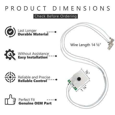 GYOFFULL 15955 potentiometer switch packaging image ready for quick replacement