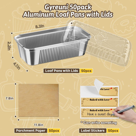 Gyreuni parchment paper sheets prevent sticking during baking
