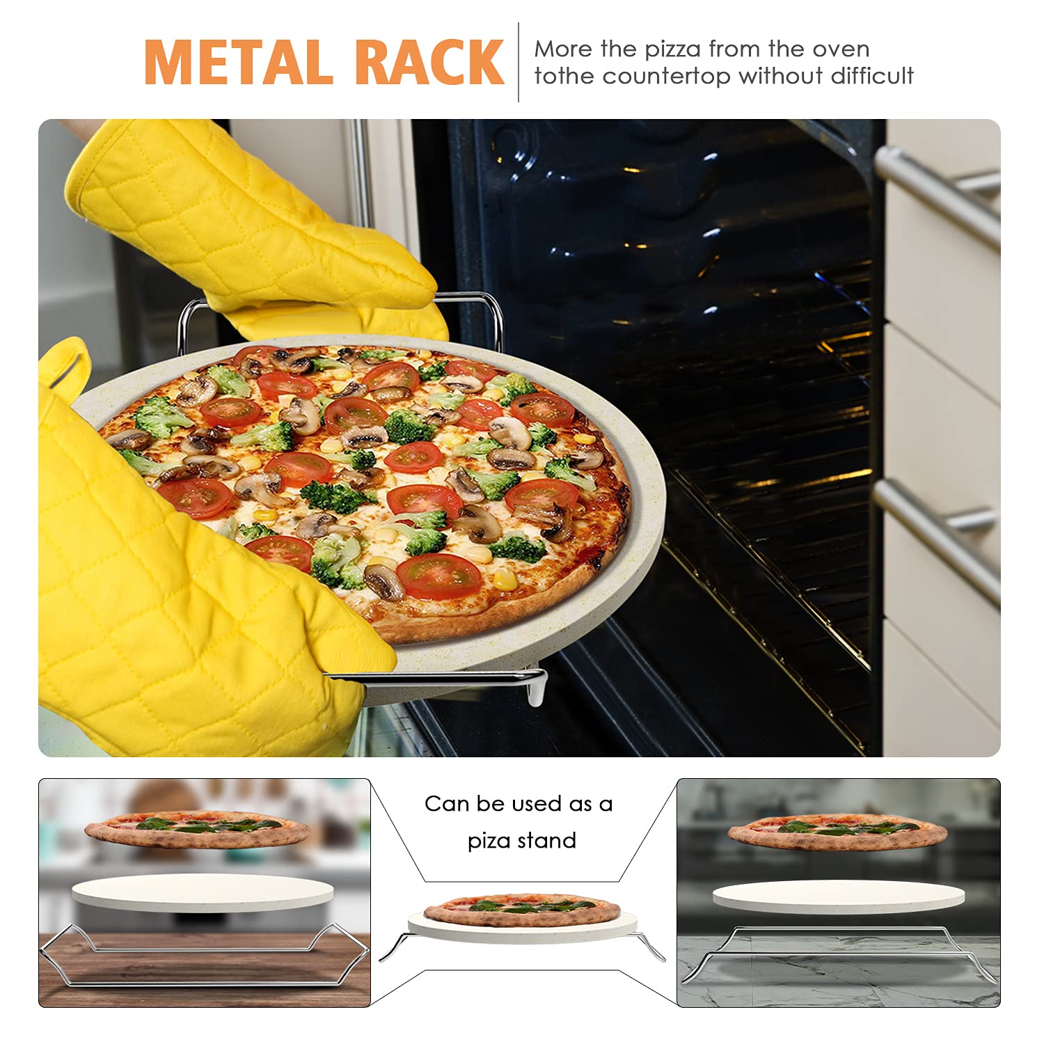 Gyreuni pizza cutter 304 stainless steel cuts cleanly every slice.