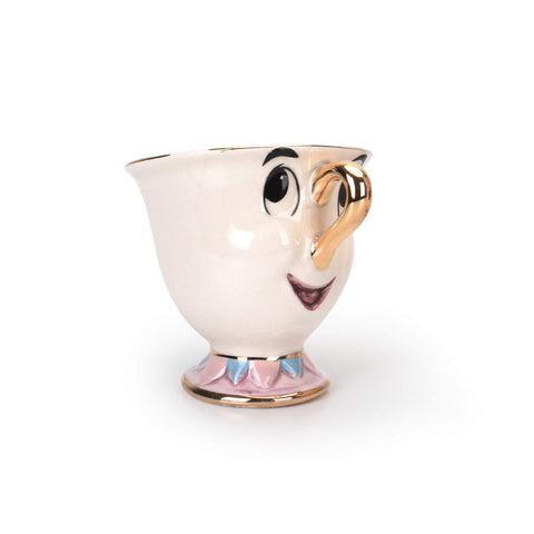 GZHaiTuoSi Mrs Potts teapot side view highlights ergonomic handle.