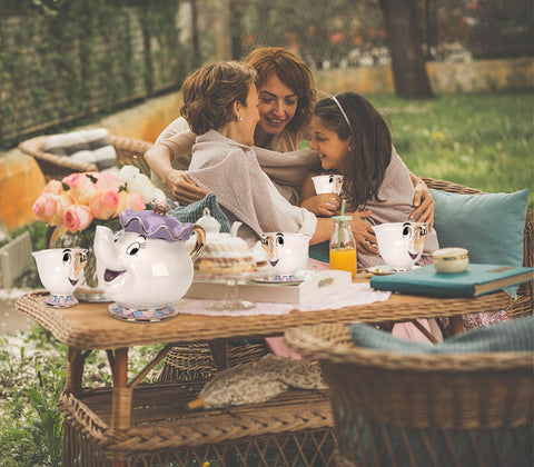 GZHaiTuoSi birthday tea party set, perfect for celebrations.