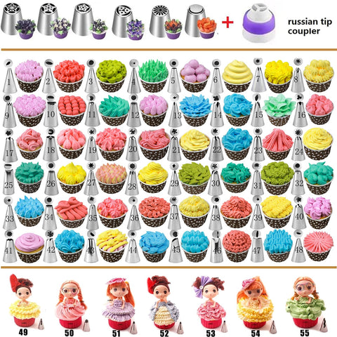 GZMAISULEE cake boards paired with the 540PCS decorating set.