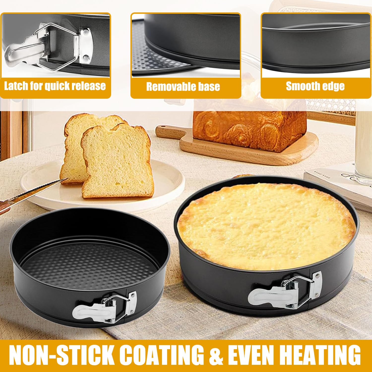 GZMAISULEE silicone spatula and tools for smooth cake application.