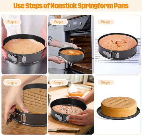 GZMAISULEE leakproof buckle prevents spills for worry-free baking.