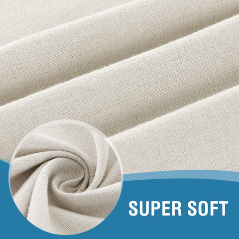 H.VERSAILTEX ivory linen look adds timeless style to any table