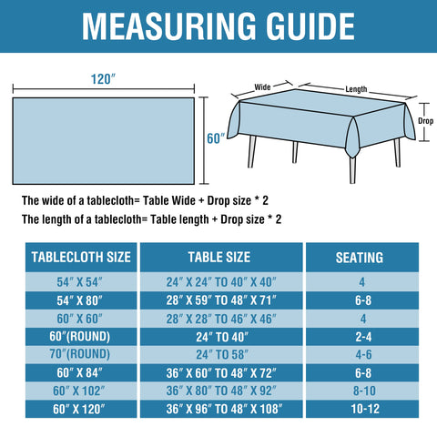 H.VERSAILTEX wrinkle-proof material keeps a neat, tidy table setting