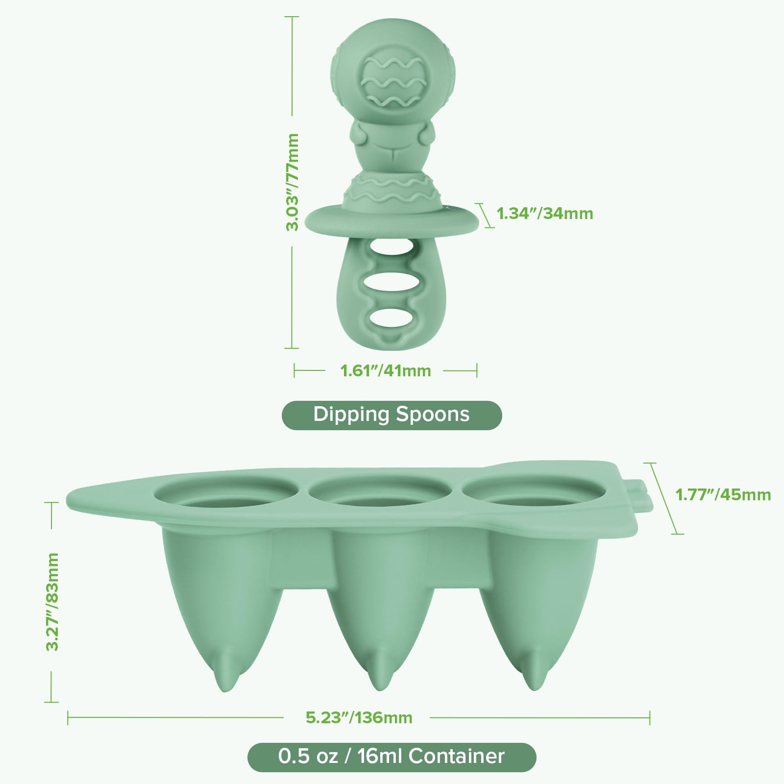 Includes 3 reusable handles for quick, ready-to-use pops.