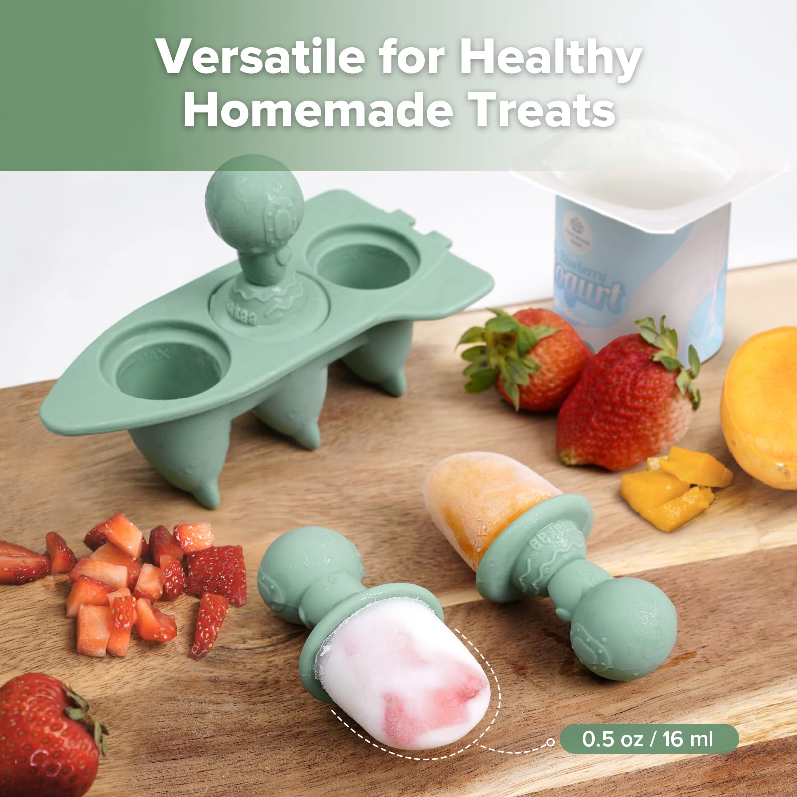 Breastmilk popsicle fillings offer nutritious frozen snacks.