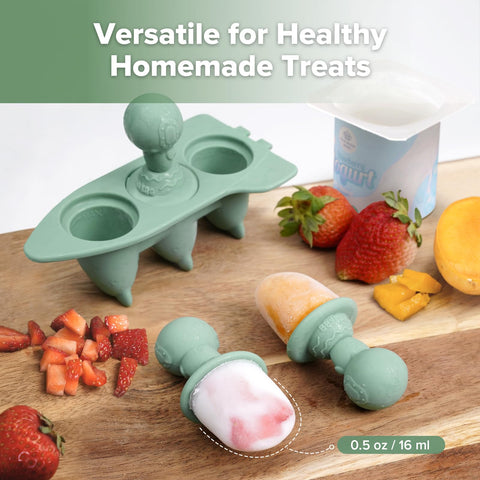 Breastmilk popsicle fillings offer nutritious frozen snacks.