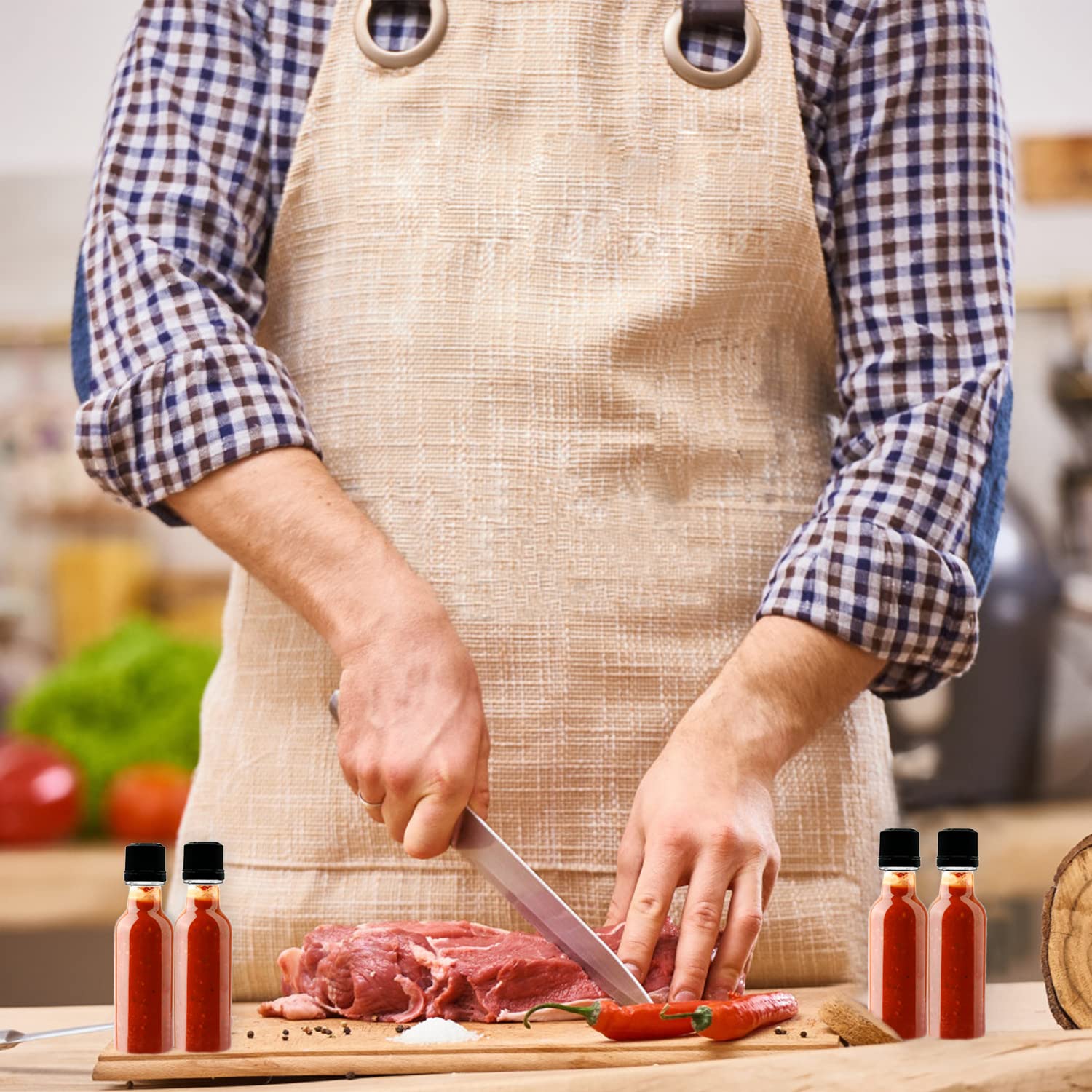 Haawooky durable food-grade plastic bottle for easy cleaning