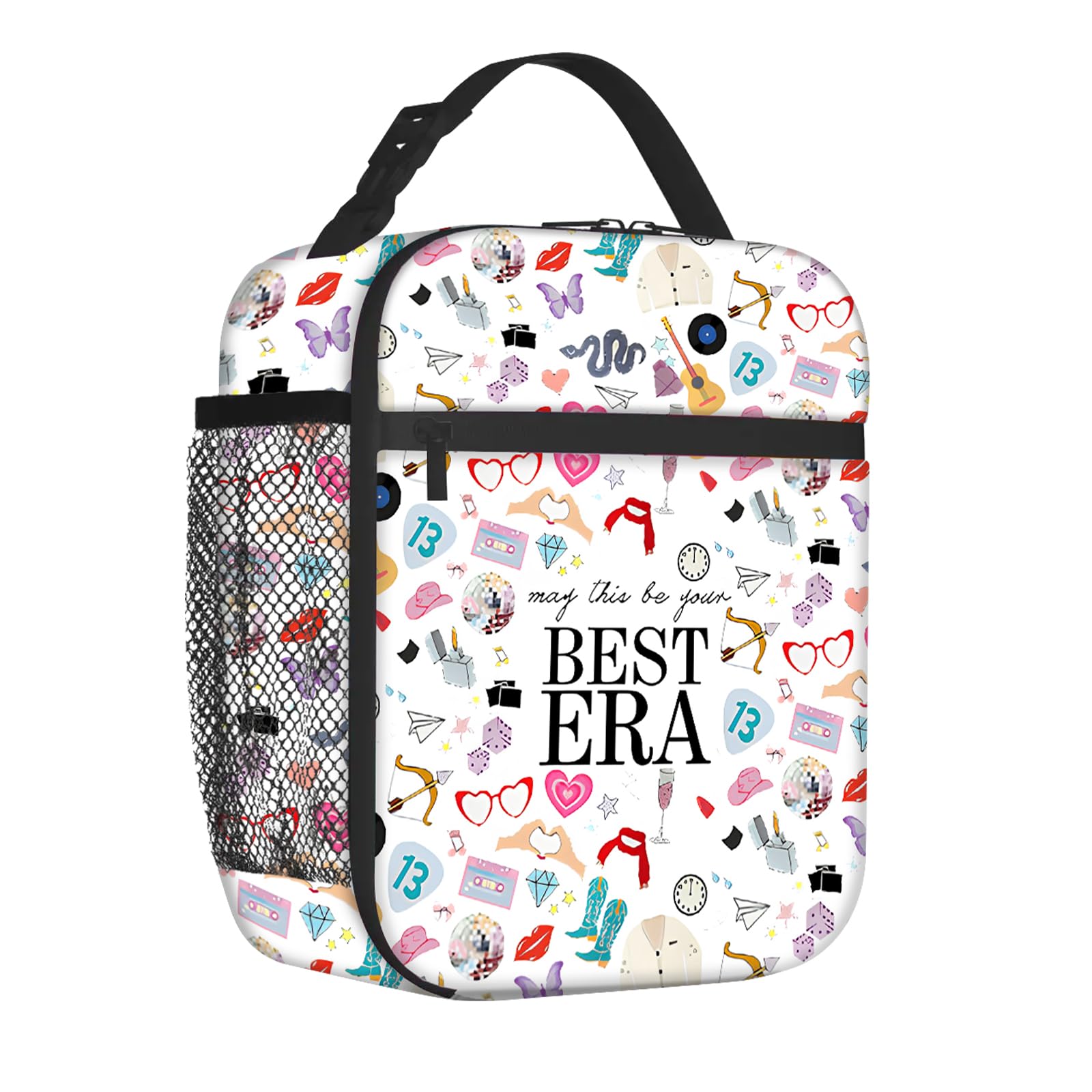 HABITAYGI lunch bag inside pocket organization for easy meal prep and quick finds.