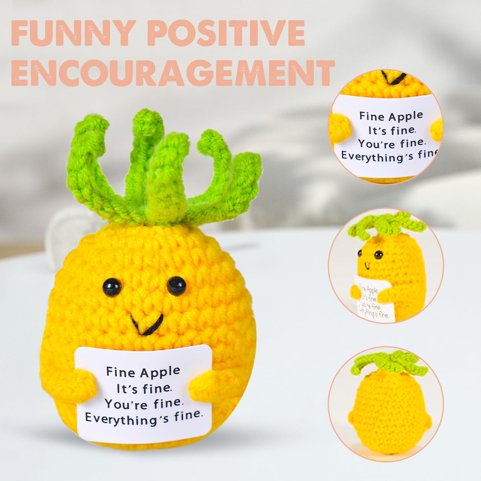 Haclury gift pack including mug and knit potato, a playful keepsake.
