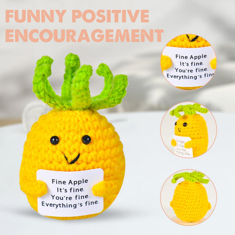 Haclury gift pack including mug and knit potato, a playful keepsake.