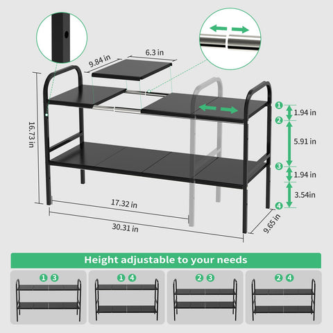 HADWER eight removable boards close-up highlighting customizable compartments for diverse storage.