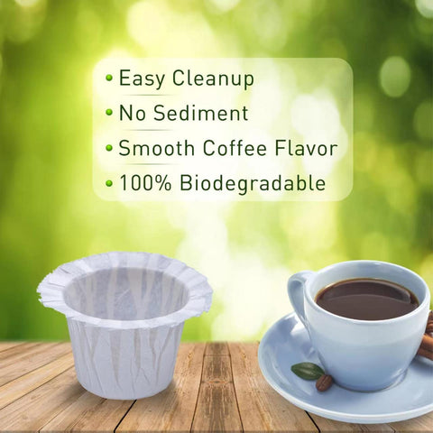Haetyly filters fit all K-Cups for universal Keurig compatibility.