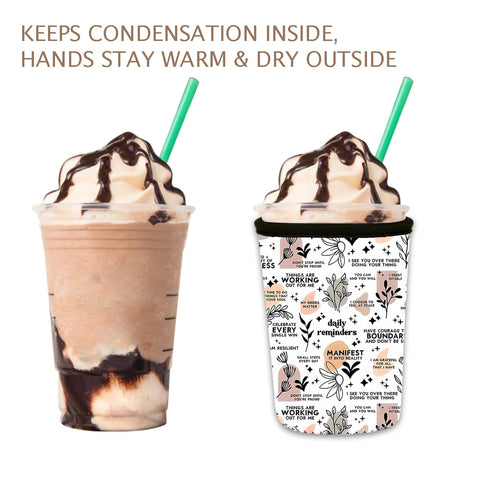 Haevola neoprene sleeve portable on-the-go design for daily beverage use.