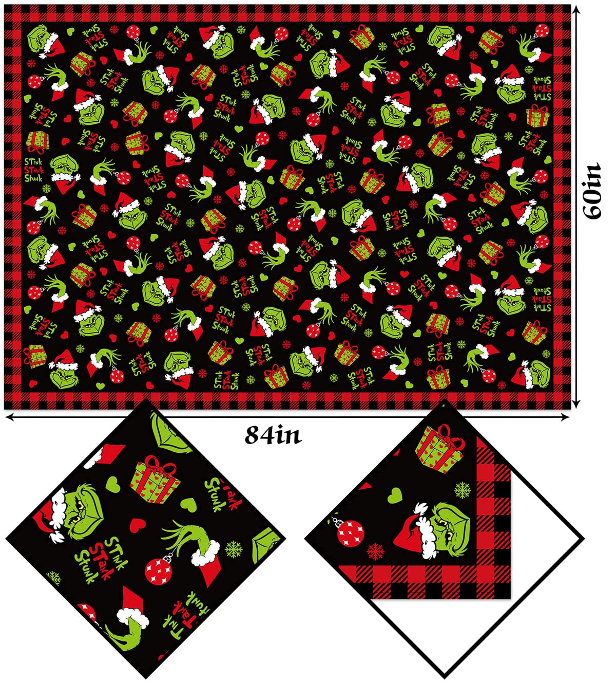 Hafangry green elf design creates a lively Christmas ambiance.