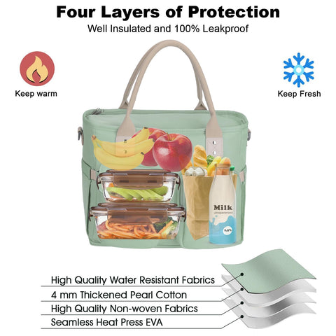 Hafmall exterior pockets for organized storage of small essentials.