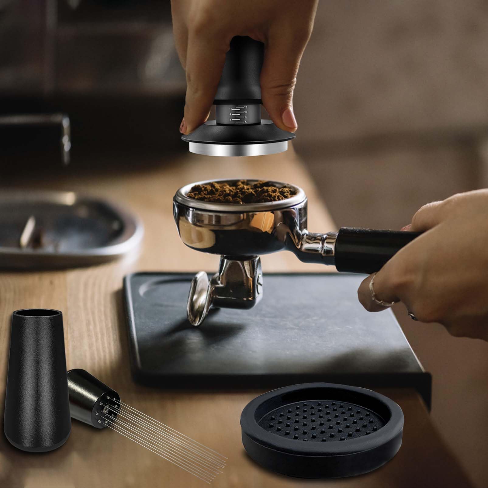HahaGo WDT tool for uniform coffee bed distribution