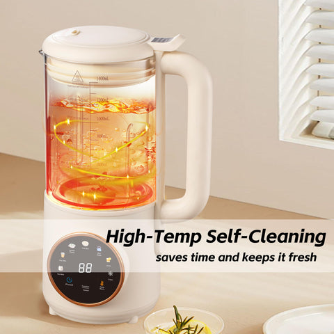 HaiiuzHi auto-clean feature saves time with quick rinse