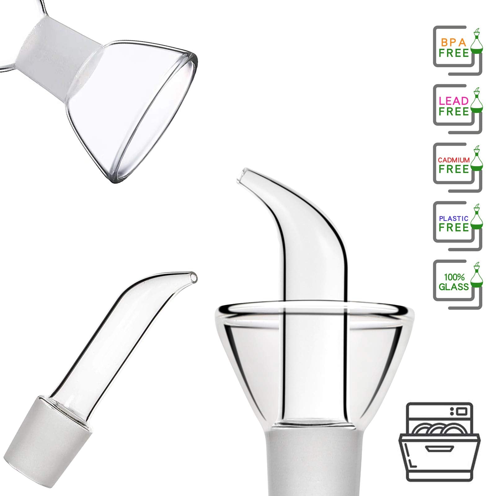 HAIZEEN borosilicate glass body for durability and safety