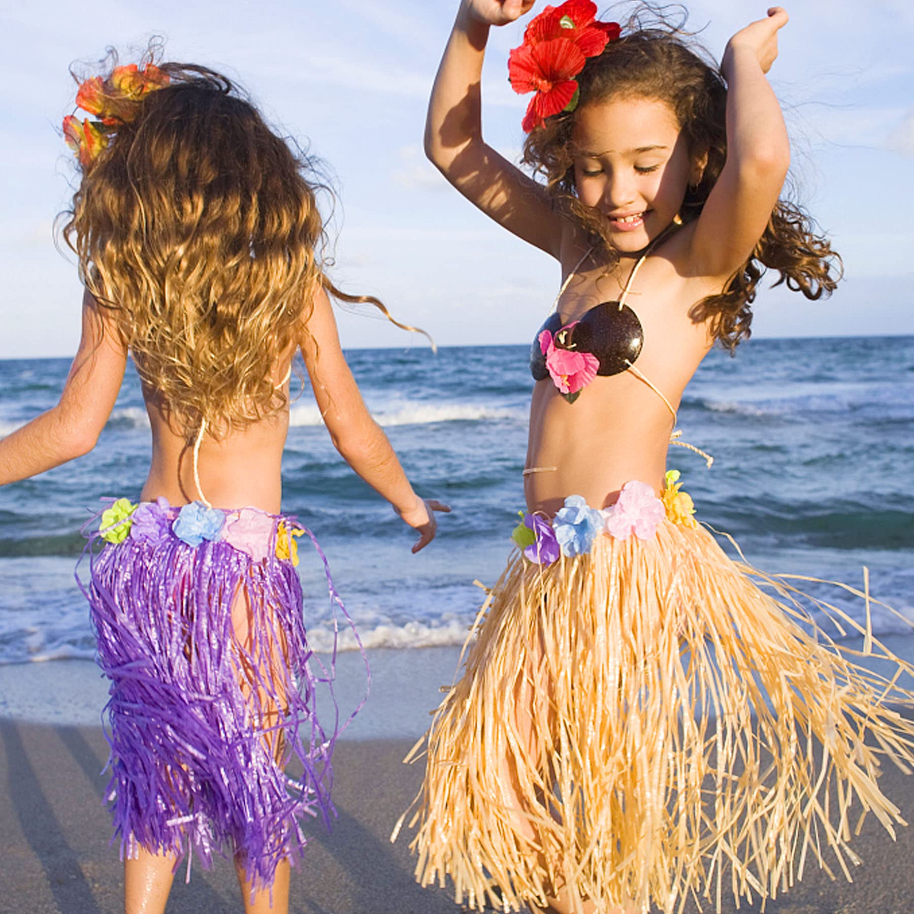 Hajoyful 12-pack set brings colorful, reusable costumes for multiple celebrations.