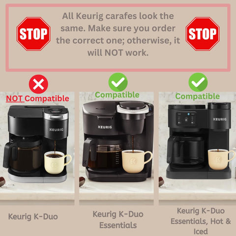 HAKANO carafe bottom and spout, precise pouring and secure fit.