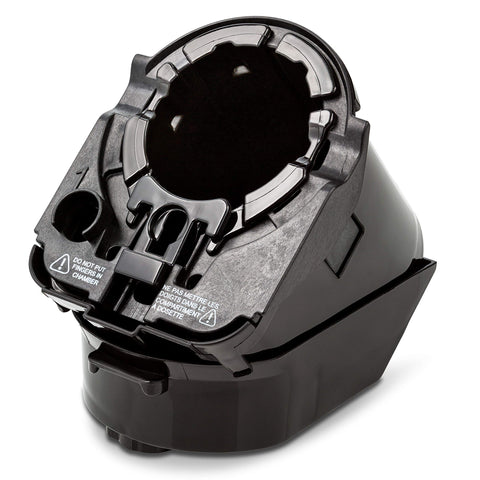 Hakano pod holder needle close-up shows BPA-free durable plastic for long-term use
