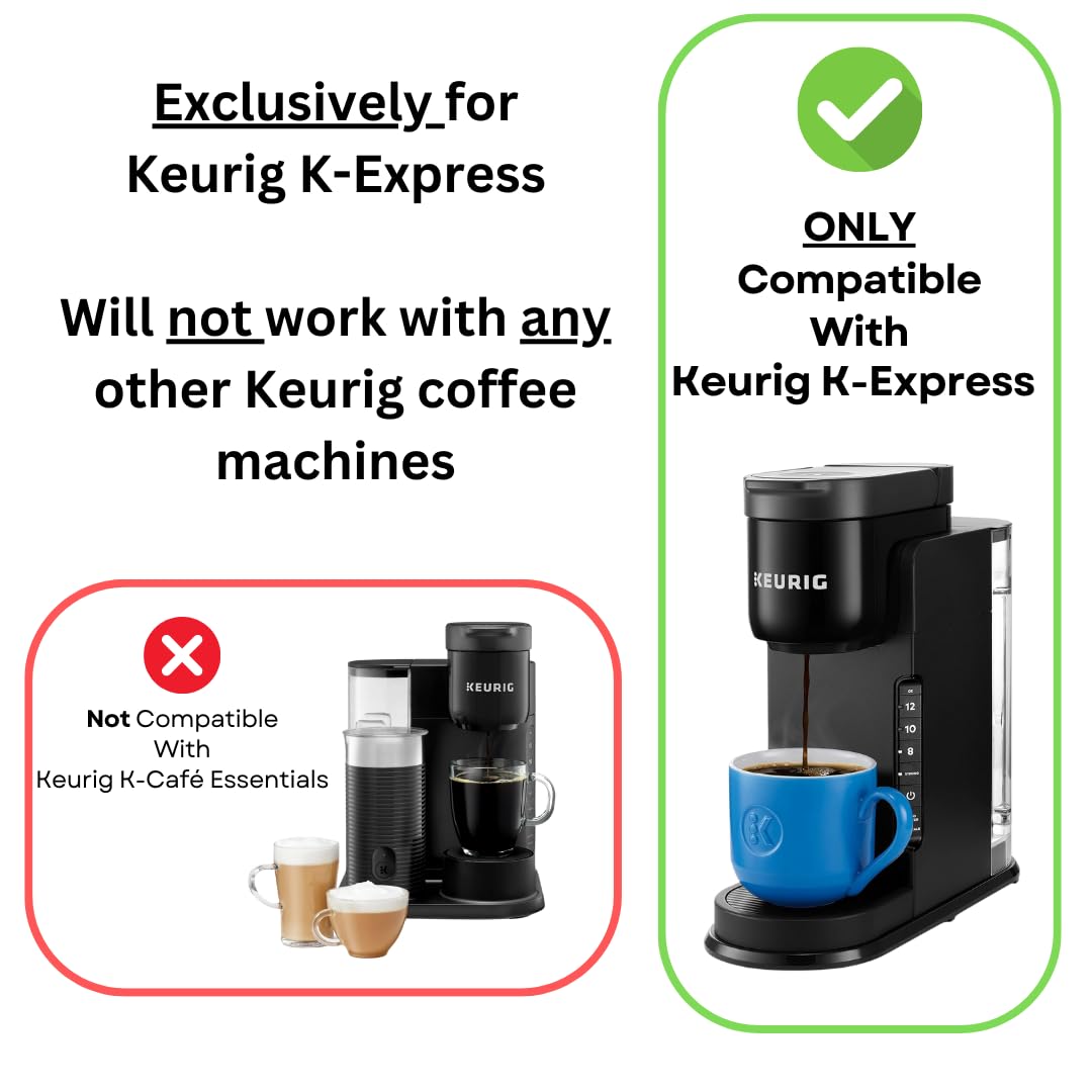 Hakano removable reservoir for Keurig K-Express shown for quick refills
