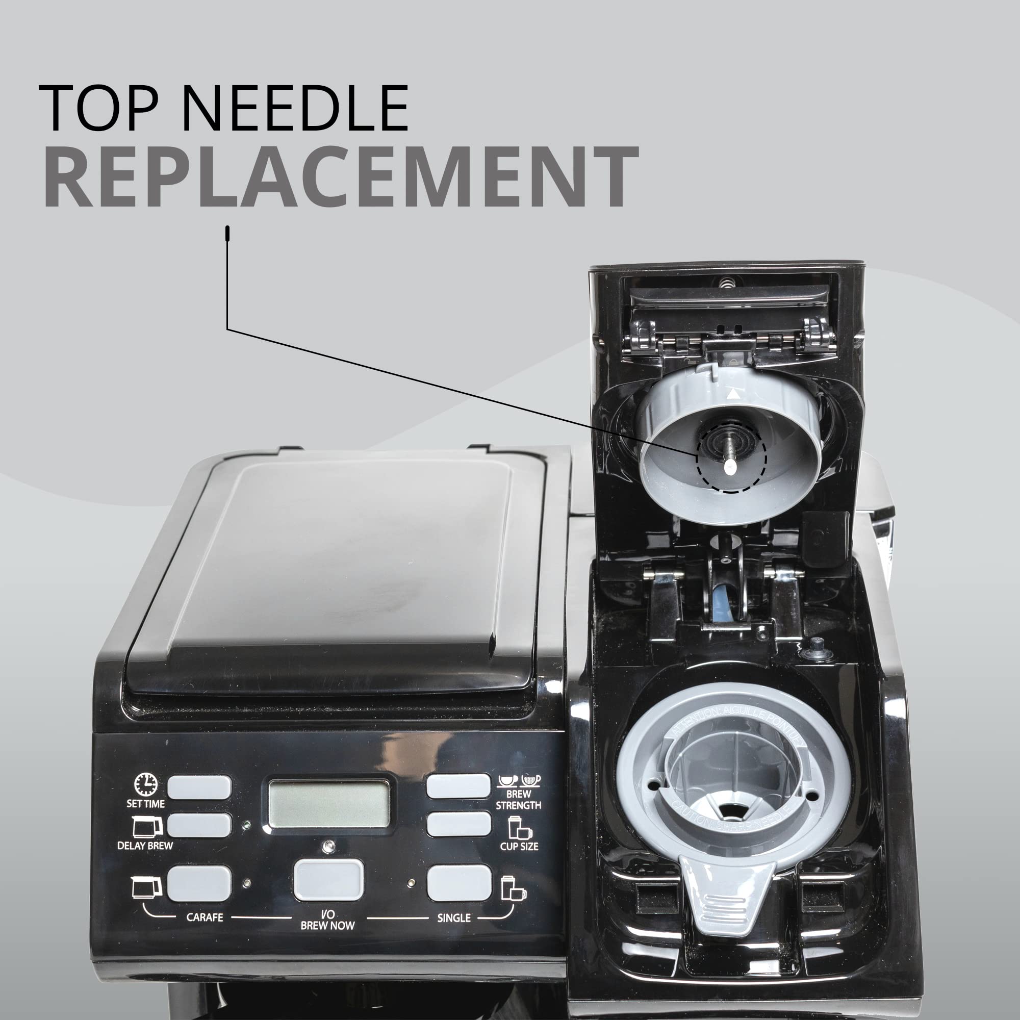 HAKANO Top Replacement Needle easy installation for quick repair.