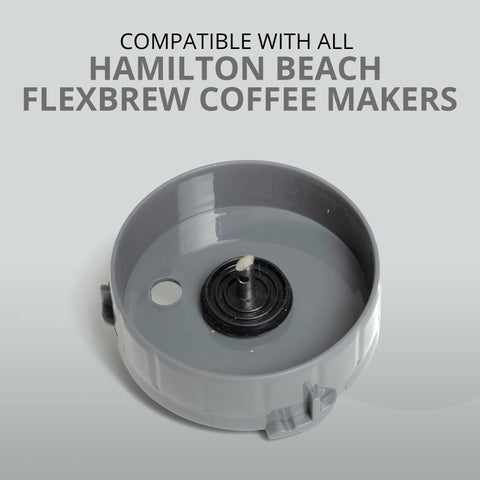 HAKANO Top Replacement Needle for FlexBrew shown with compatibility chart.