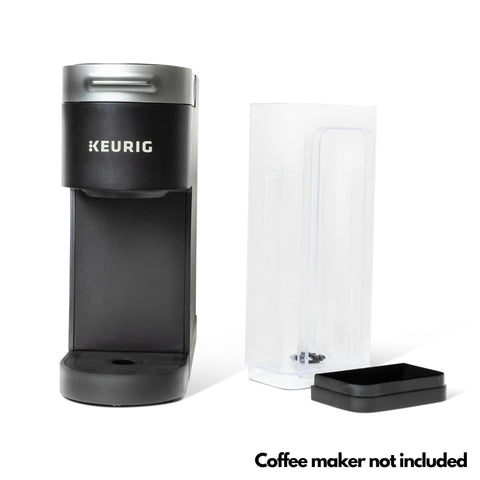 HAKANO water tank in use showing simple swap for Keurig.