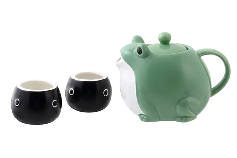 Hakone Yosegi tadpole cups designed for sharing tea with friends