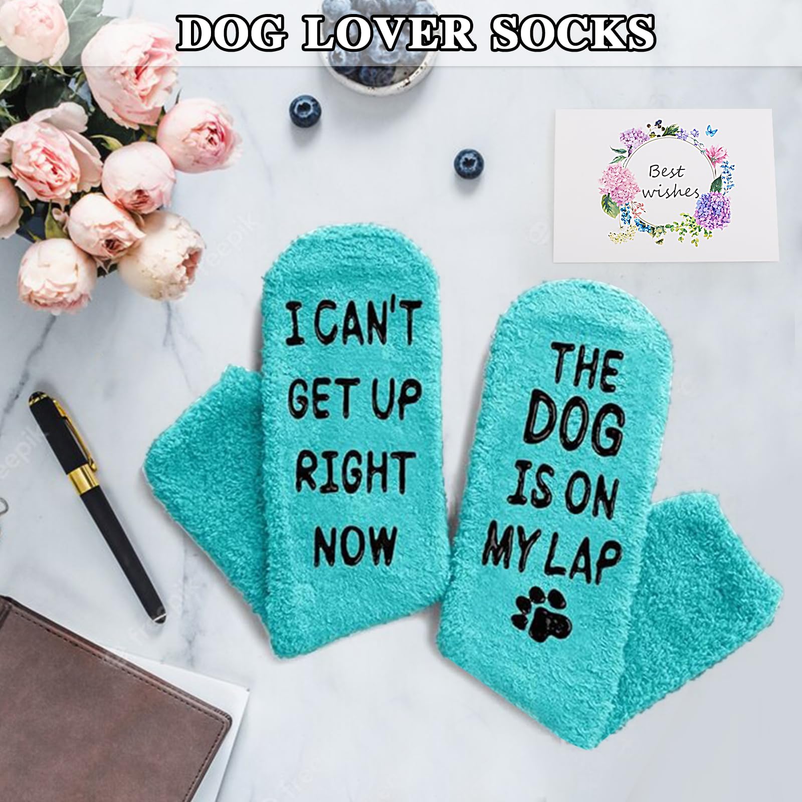 Halema Dog Mom greeting card with warm message to celebrate her