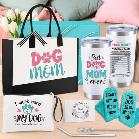 Halema Dog Mom straws and brushes set for stylish sipping